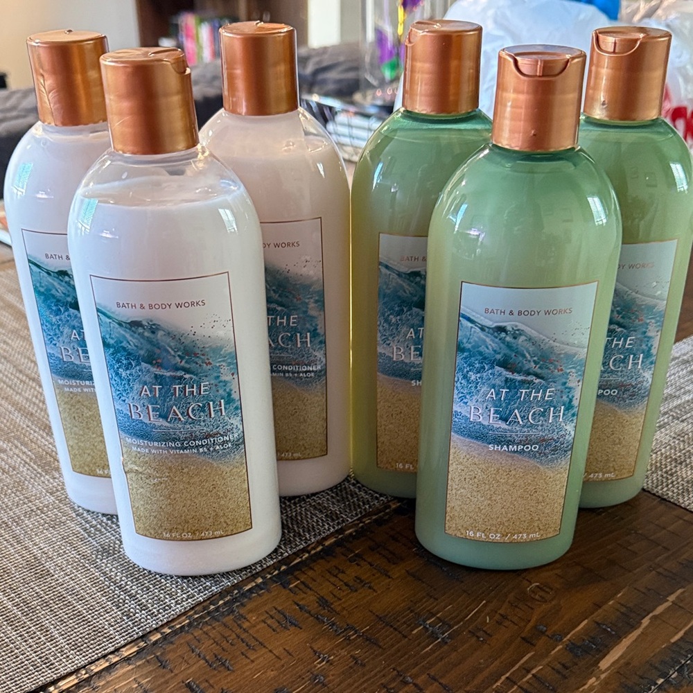 Bath & Body Works At The Beach Hair Care Collection